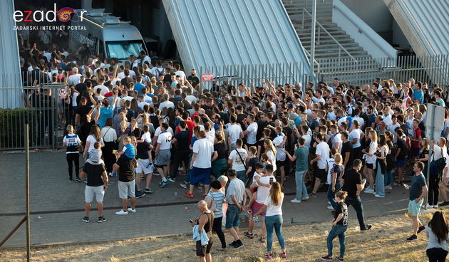 Zadar je prvak – velika fešta u Krešinom domu i u gradu