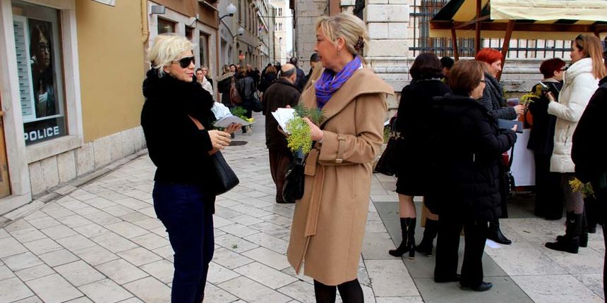 Subotnja špica i Dan mimoza ; foto Iva Perinčić Subotnja špica i Dan mimoza ; foto Iva Perinčić