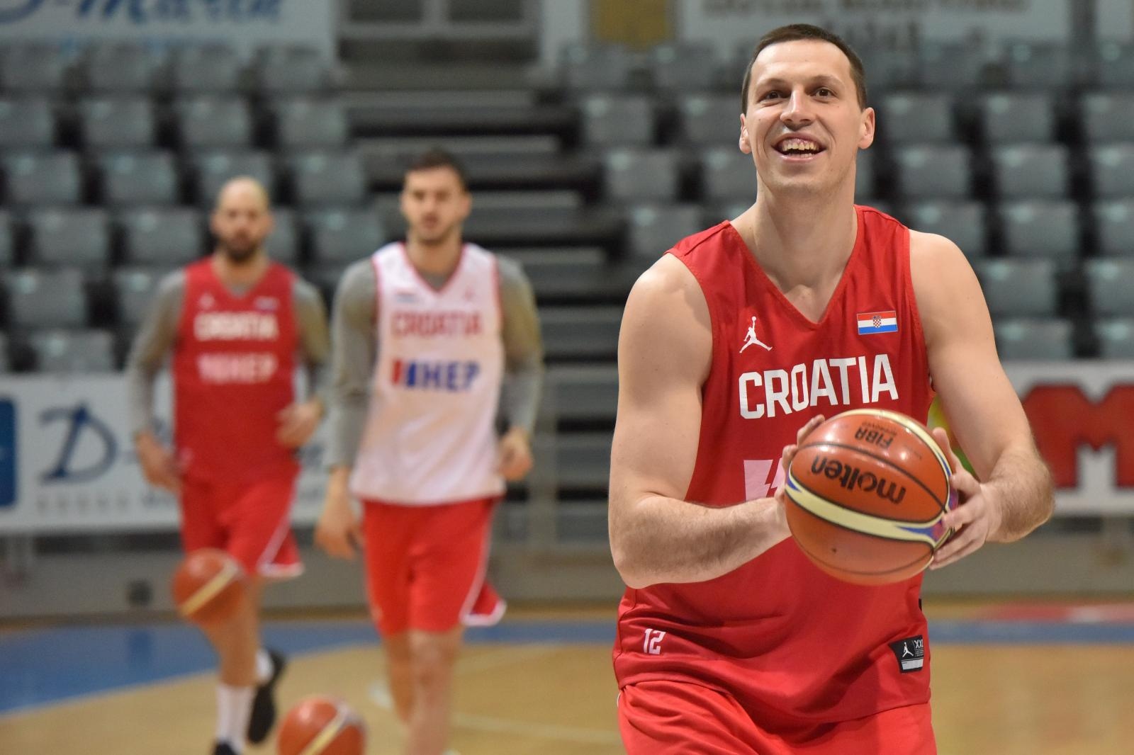 Hrvatska košarkaška reprezentacija priprema se u Krešinom domu Hrvatska košarkaška reprezentacija priprema se u Krešinom domu