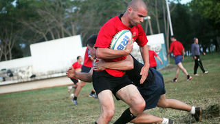 Trening zadarskih ragbijaša u Zemuniku (foto:Saša Čuka)