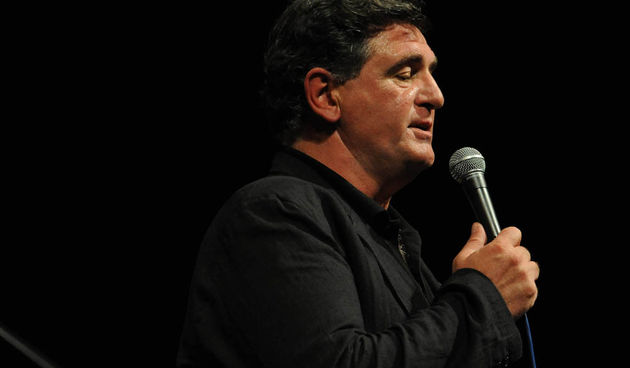 Zadar, 9.5.2012. snimio: Nenad Marčev
BLUZ GUZ –stand up cabaret 
Stojan Matavulj i Arijana Čulina 
dramska pretplata i slobodna prodaja
Dvorana HNK Zadar