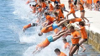 9. dm Millennium Jump za zadarske rive, Foto: Dino Stanin/PIXSELL 9. dm Millennium Jump za zadarske rive, Foto: Dino Stanin/PIXSELL