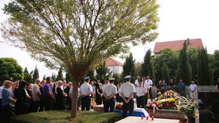 Posljednji ispraćaj zadarskog fotografa i umirovljenog satnika HV-a, Roberta Lerge na Gradskom groblju Zadar