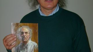 Izložba slika Borisa Žuže u Arsenalu ” Hommage a Montmartre” (Foto: Mirta Krupić)