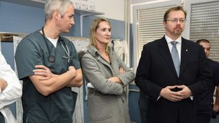 U Općoj bolnici Zadar svečano otvorena nova angio sala donacija dr. Freidoona Ghazija. Foto: Dino Stanin/PIXSELL U Općoj bolnici Zadar svečano otvorena nova angio sala donacija dr. Freidoona Ghazija. Foto: Dino Stanin/PIXSELL