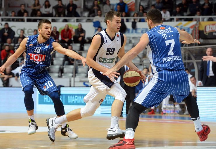 ABA liga, 15. kolo: KK Zadar – KK Budućnost Voli 78-76