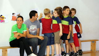 Svečani završni trening predškolaca u DSV “Loptica”, Foto: Mladen Malik Svečani završni trening predškolaca u DSV “Loptica”, Foto: Mladen Malik