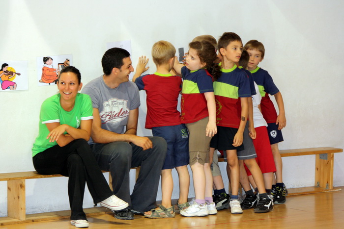 Svečani završni trening predškolaca u DSV “Loptica”, Foto: Mladen Malik Svečani završni trening predškolaca u DSV “Loptica”, Foto: Mladen Malik
