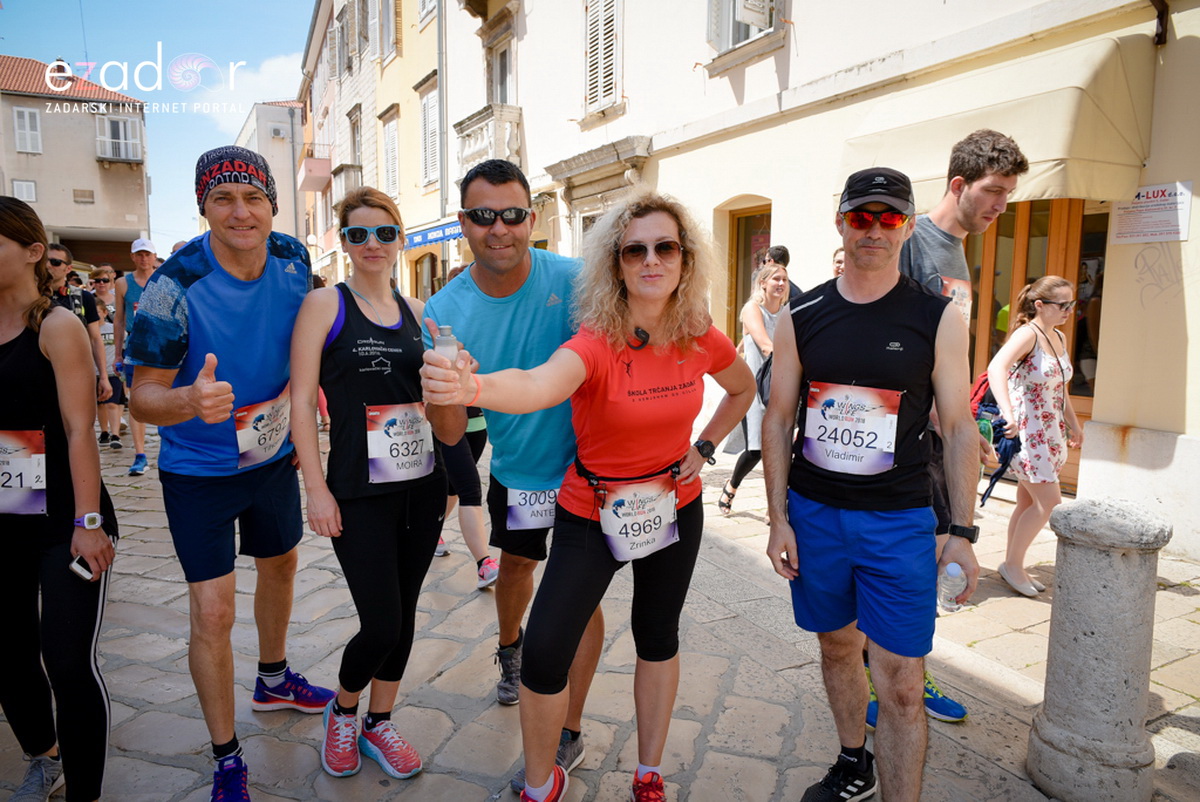 Start utrke Wings for Life World Run Zadar 2018.