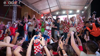 Veličanstven doček četvorice zadarskih Vatrenih