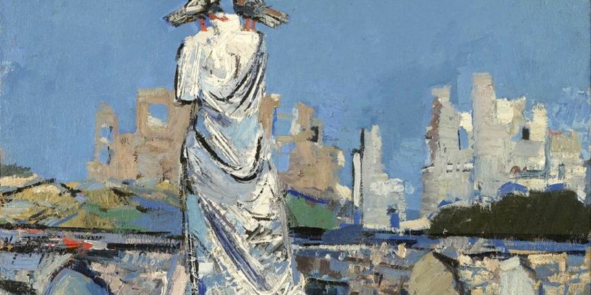 Edo Murtić, “Zadar” 1950., foto: www.haoss.org Edo Murtić, “Zadar” 1950., foto: www.haoss.org