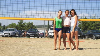 Bibinje: Turnir u odbojci na pijesku “Punta 2016”, pobjednice ekipa Cavsica iz Zadra. Foto: Leo Banić