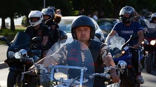 Defile bajkera ulicama Zadra u povodu 10. rođendana Moto kluba Beštije. Foto: Jadra NeveraZD Defile bajkera ulicama Zadra u povodu 10. rođendana Moto kluba Beštije. Foto: Jadra NeveraZD