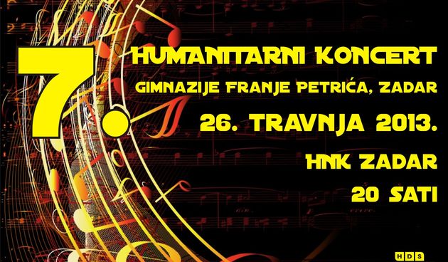 Sedmi humanitarni koncert Gimnazije Franje Petrića
