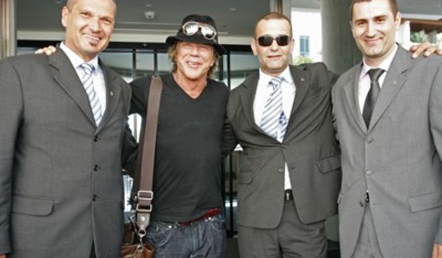 Mickey Rourke u Dubrovniku (foto: Branimir Kvartuc / CROPIX)