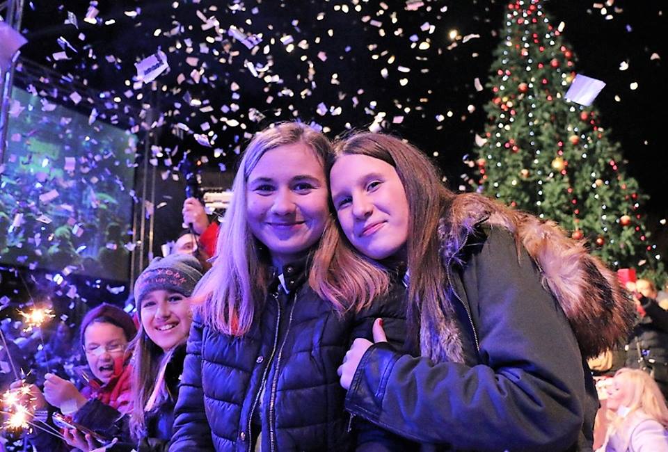 Spektakularni doček Nove 2017. godiner u Viru