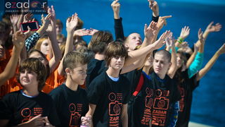 #ZDBT2017: Snimanje Milenijske fotografije košarkaške lopte na Pozdravu suncu #ZDBT2017: Snimanje Milenijske fotografije košarkaške lopte na Pozdravu suncu