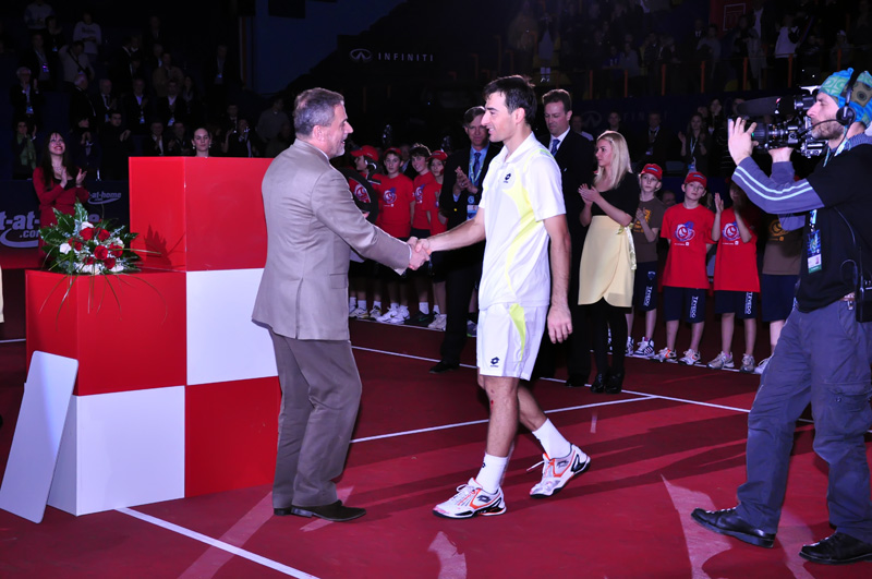 Finale ATP Zagreb: Dodig – Berrer, Foto: Andro Marcev Finale ATP Zagreb: Dodig – Berrer, Foto: Andro Marcev