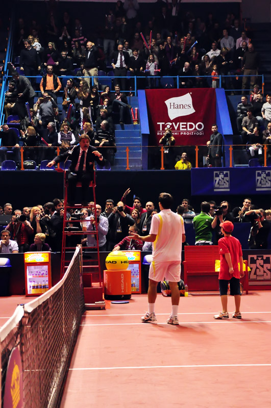 Finale ATP Zagreb: Dodig – Berrer, Foto: Andro Marcev Finale ATP Zagreb: Dodig – Berrer, Foto: Andro Marcev