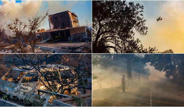 Stotine vatrogasaca drže liniju obrane na Pelješcu: ‘Požar je daleko od ugašenog’
