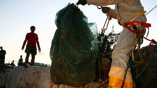 HGSS-ova akcija spašavanja pasa iz Živkine jame (foto: Zoran Erceg)
