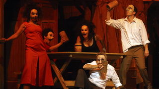 Zadar, 181010.
Kazalista lutaka Zadar u crkvi Sv. Dominika, veceras je premijerno izvelo predstava Michelangelo Buonarroti nastala prema drami Miroslava Krleze. Reziju i prilagodbu teksta potpisuje Drazen Ferencina, Michelangela igra Zlatko Kosta, a lik p Zadar, 181010.
Kazalista lutaka Zadar u crkvi Sv. Dominika, veceras je premijerno izvelo predstava Michelangelo Buonarroti nastala prema drami Miroslava Krleze. Reziju i prilagodbu teksta potpisuje Drazen Ferencina, Michelangela igra Zlatko Kosta, a lik p