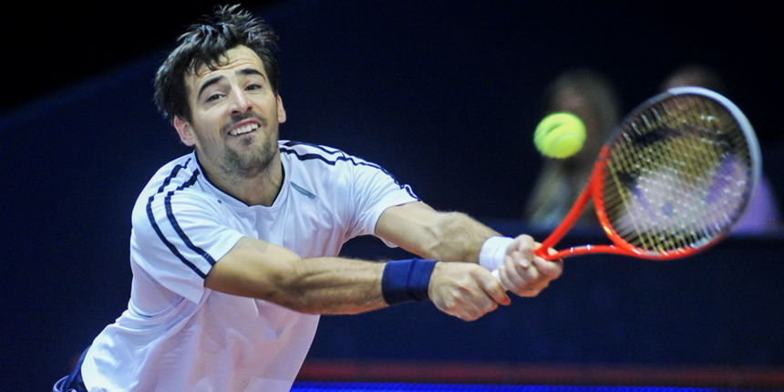 Zagreb, 070213.Od 04.-10.02. u Domu sportova odrzava se 8. izdanje teniskog turnira PBZ Zagreb Indoors.Ivan Dodig (CRO) pobijedio je u 2. kolu Ivu Karlovica (CRO).Na fotografiji: Ivan Dodig.Foto: Neja Markicevic / CROPIX Zagreb, 070213.Od 04.-10.02. u Domu sportova odrzava se 8. izdanje teniskog turnira PBZ Zagreb Indoors.Ivan Dodig (CRO) pobijedio je u 2. kolu Ivu Karlovica (CRO).Na fotografiji: Ivan Dodig.Foto: Neja Markicevic / CROPIX