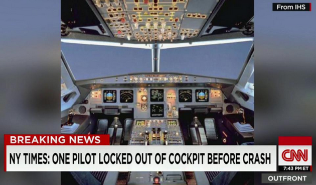 New York Times: jedan od pilota zrakoplova bio je izvan pilotske kabine