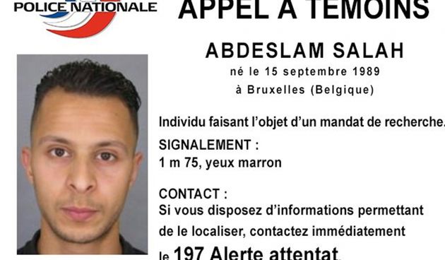 Salah Abdeslam, Foto: Police Nationale