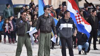 Iznad zadarske rive održan Letački program “Pukovnik Mirko Vukušić” Iznad zadarske rive održan Letački program “Pukovnik Mirko Vukušić”