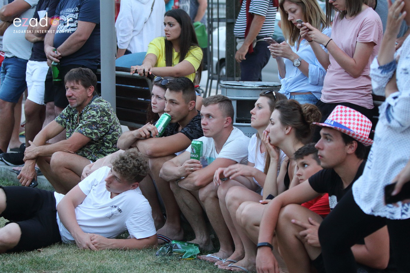 Bibinje: Navijanje za Vatrene i fešta nakon pobjede nad Engleskom