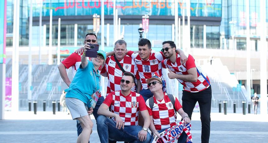 hrvatski navijači, london, euro hrvatski navijači, london, euro