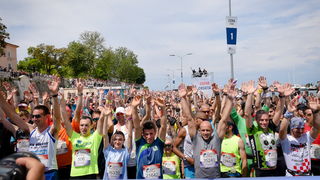 Start utrke Wings for Life World Run Zadar 2018.