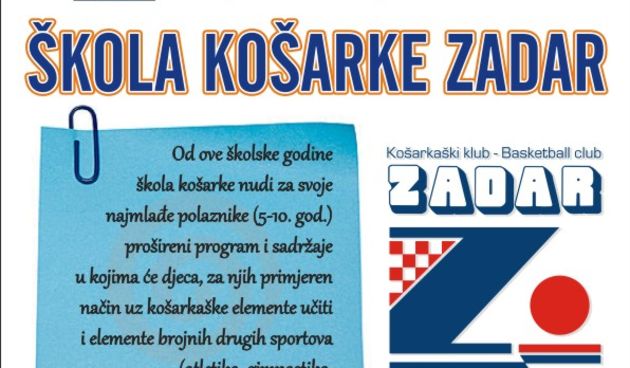 Škola košarke KK Zadar 2011/12