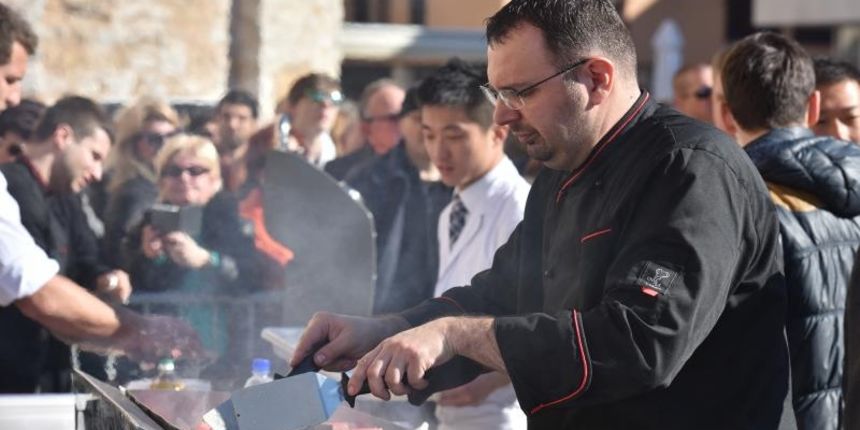 , Zadar – U sklopu drugog po redu Tuna, Sushi and Wine Festivala koji se od 3. do 7. veljace odrzava u Zadru, danas je odrzan glavni otvoreni dogadjaj za javnost na zadarskom Forumu uz degustaciju sushi i specijaliteta od tune i show program. Photo: Dino , Zadar – U sklopu drugog po redu Tuna, Sushi and Wine Festivala koji se od 3. do 7. veljace odrzava u Zadru, danas je odrzan glavni otvoreni dogadjaj za javnost na zadarskom Forumu uz degustaciju sushi i specijaliteta od tune i show program. Photo: Dino