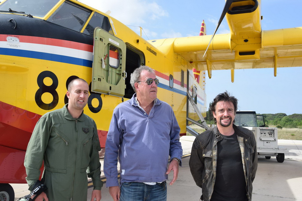 Ekipa tv showa “The Grand Tour” snimala u Zrakoplovnoj bazi u Zemuniku