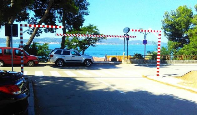 Bolnički parking, rampa