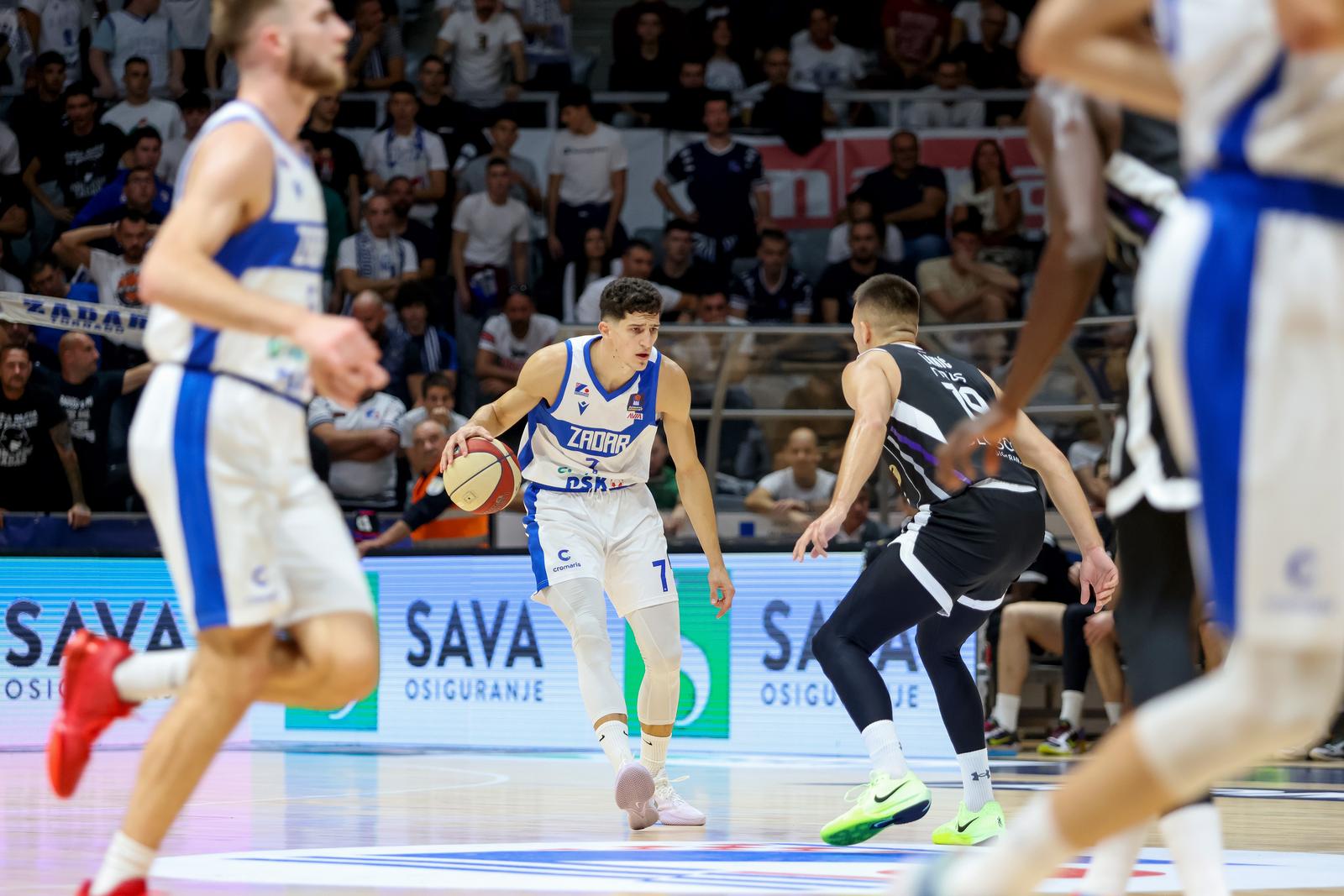 AdmiralBet ABA liga, 5. kolo: KK Zadar – KK Partizan