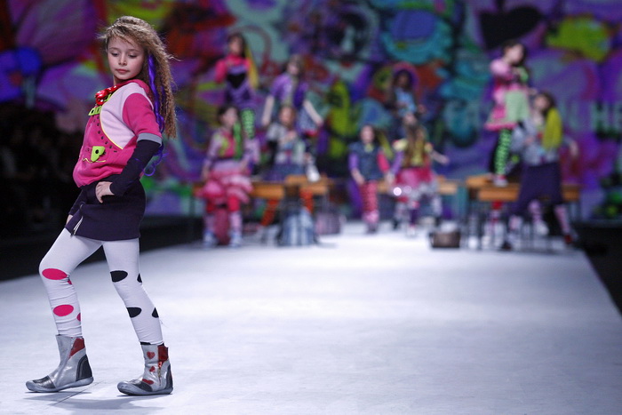 Zagreb, 120311.
Veceras je na Zagrebackom velesajmu odrzana druga vecer modne revije Dove Fashion.Hr.
Revije ce trajati do nedjelje 13.03.
Revija na slici: Zigman za Bambi.
Foto: Neja Markicevic / CROPIX