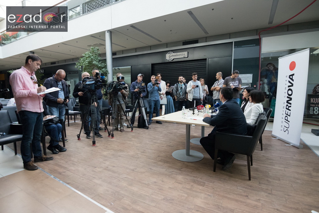 Novinari obišli objekt trgovinskog centra Supernova Zadar