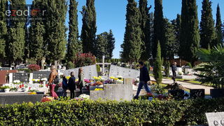 Blagdan Svih svetih na zadarskim grobljima