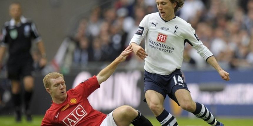 Scholes i Modrić (Foto:Reuters) Scholes i Modrić (Foto:Reuters)