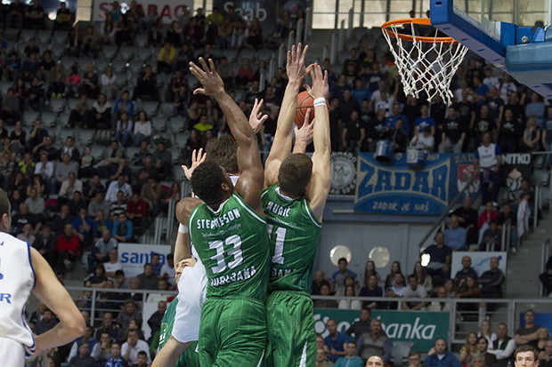 ABA liga, 26. kolo: KK Zadar – KK Union Olimpija 77-75, Foto: Kristijan Orlić