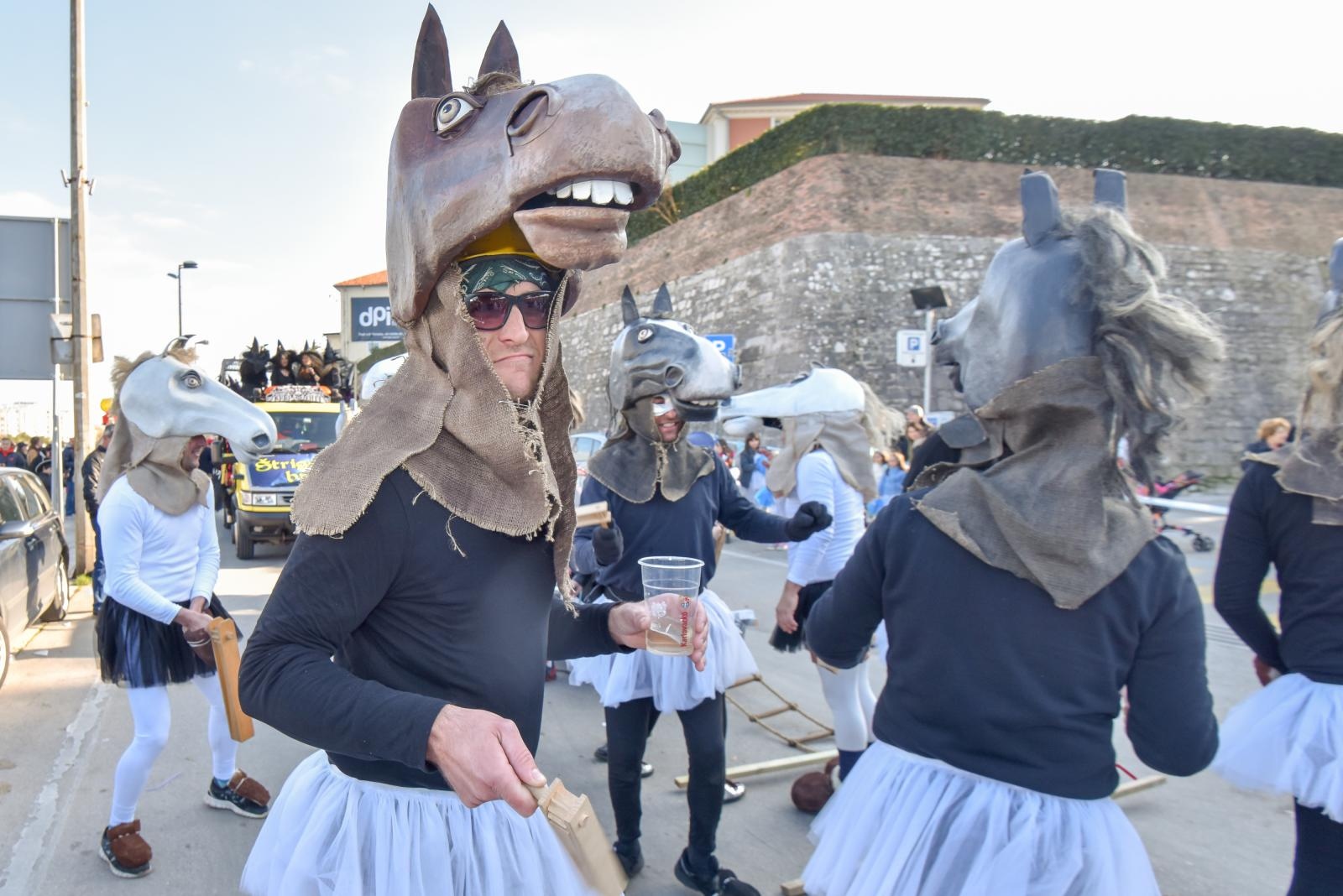Zadarski karneval 2018: Povorka maškaranih skupina gradskim ulicama Zadarski karneval 2018: Povorka maškaranih skupina gradskim ulicama