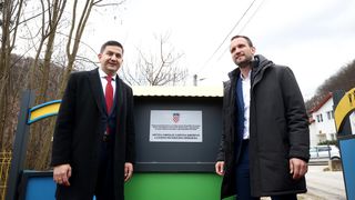 Ministar Šime Erlić obišao poslovnu zonu i vrtić u Kreševu