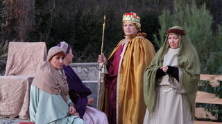 U Diklu kod bunara upriličene žive jaslice U Diklu kod bunara upriličene žive jaslice