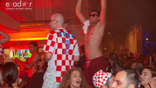 Zadar je gorio: Velika fešta nakon plasmana Vatrenih u finale Svjetskog prvenstva