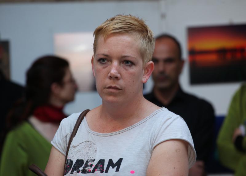 Humanitarna izlozba za pomoc tesko bolesnoj mladoj zadranki Ani Pavic i njenoj kceri Aurori. Zadarski fotografi amateri i profesionalci njih 37 odazvali su se ovoj akciji doniravsi fotografije, Foto: Željko Mršić/PIXSELL