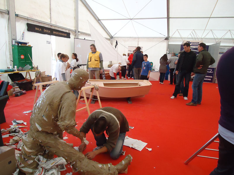 Biograd: Mala škola brodogradnje