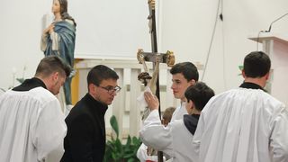 Bibinje: Održana tradicionalna procesija Velikog Petka. Foto: Leo Banić